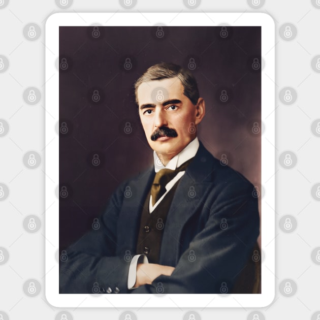 Neville Chamberlin PM Sticker by AndythephotoDr